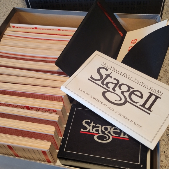 VTG 1985 Stage II: The Two Stage Trivia Game Milton Bradley✨️Complete - Picture 9 of 13